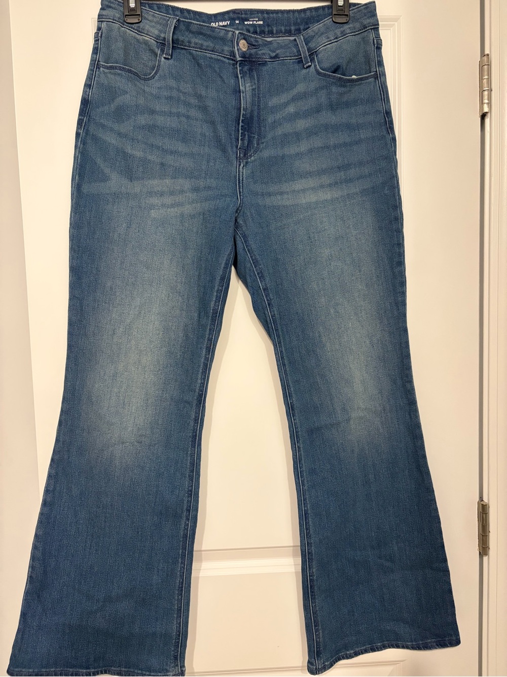 Old Navy Medium Blue Flared Jeans